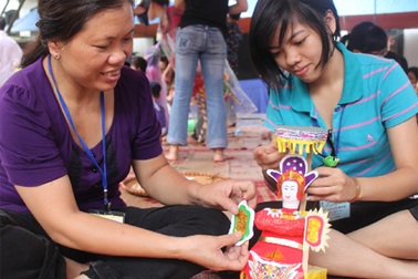 Vui Trung thu tại bảo tàng Dân tộc học