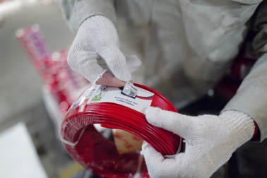 Cơ điện Trần Phú - TRAFUCO sử dụng tem chống hàng giả công nghệ cao