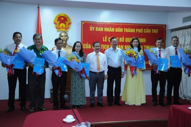 Thanh tra TP Cần Thơ, Sở Tư pháp, Sở Ngoại vụ có lãnh đạo mới