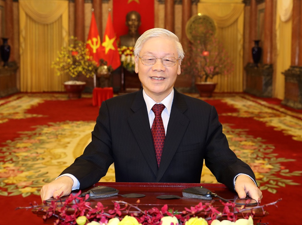 Lời chúc Tết xuân Canh Tý 2020 của Tổng Bí thư, Chủ tịch nước Nguyễn Phú Trọng - 1 Lời chúc Tết xuân Canh Tý 2020 của Tổng Bí thư, Chủ tịch nước Nguyễn Phú Trọng - 1