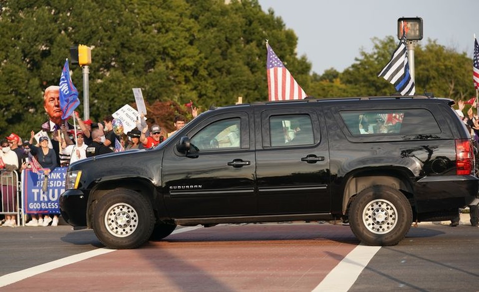 Chiếc xe bọc thép chở ông Trump khi mắc Covid-19 có an toàn hơn xe thường? - 3 Chiếc xe bọc thép chở ông Trump khi mắc Covid-19 có an toàn hơn xe thường? - 3