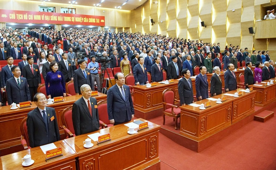 Thủ tướng dự Đại hội đại biểu Đảng bộ TP Hải Phòng lần thứ XVI - 2 Thủ tướng dự Đại hội đại biểu Đảng bộ TP Hải Phòng lần thứ XVI - 2