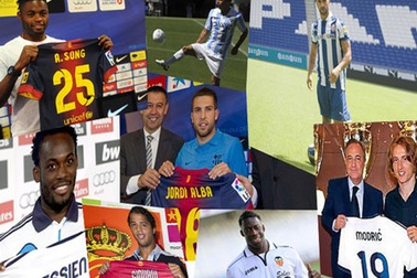 La Liga chi tiền “nghèo” nhất trong mùa hè chuyển nhượng 2012