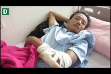 Vợ ung thư chăm chồng tai nạn.