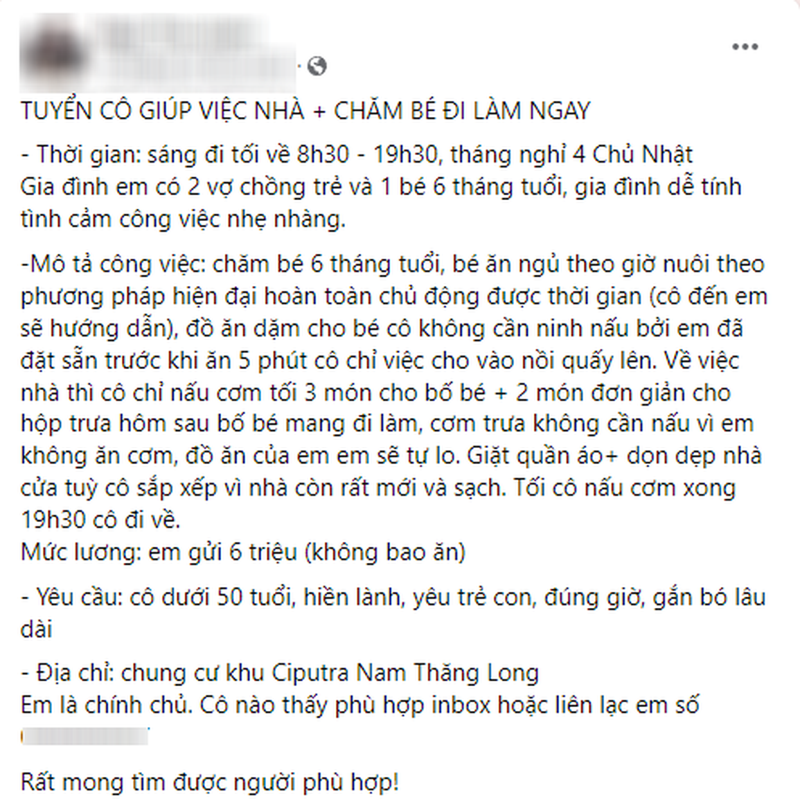 Giúp việc bỏ về quê vì sợ dịch, nhiều gia đình ở Hà Nội Giúp việc bỏ về quê vì sợ dịch, nhiều gia đình ở Hà Nội