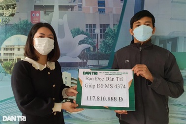 Bạn đọc Dân trí giúp đỡ người mẹ trẻ "thập tử nhất sinh" hơn 170 triệu đồng