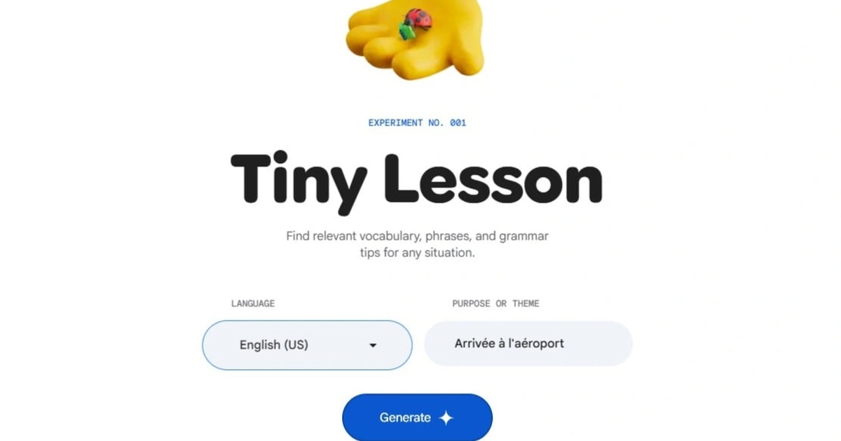 Google ra mắt công cụ AI để học ngoại ngữ