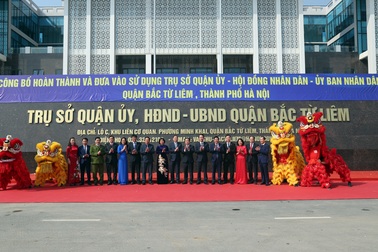 Sau 7 năm tách quận, Bắc Từ Liêm có trụ sở hơn 370 tỷ đồng
