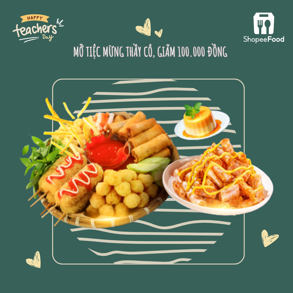 ShopeeFood tung Vạn Deal Tri Ân đón Ngày Nhà giáo 20/11 - 3 ShopeeFood tung Vạn Deal Tri Ân đón Ngày Nhà giáo 20/11 - 3