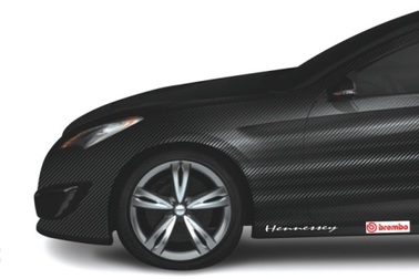 Hyundai Genesis Coupe toàn thân bằng sợi carbon