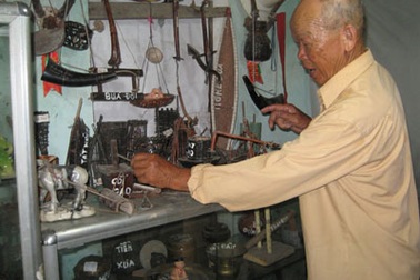 “Bảo tàng” nông cụ độc đáo của ông lão 80