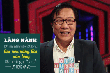 Sau BTV Hoài Anh VTV, đến lượt NSND Trọng Trinh "toát mồ hôi" vì tiếng Việt