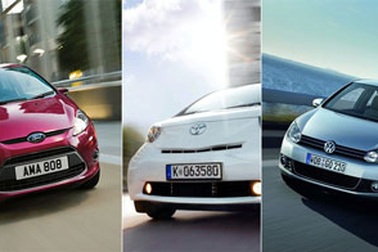 Ford Fiesta, Toyota iQ và VW Golf  - Cuộc đua bắt đầu