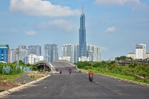 Đường song hành cao tốc TPHCM - Long Thành sắp thông xe sau 6 năm thi công