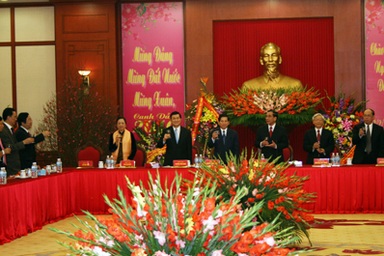 Kiều bào chúc tết lãnh đạo Đảng, Nhà nước