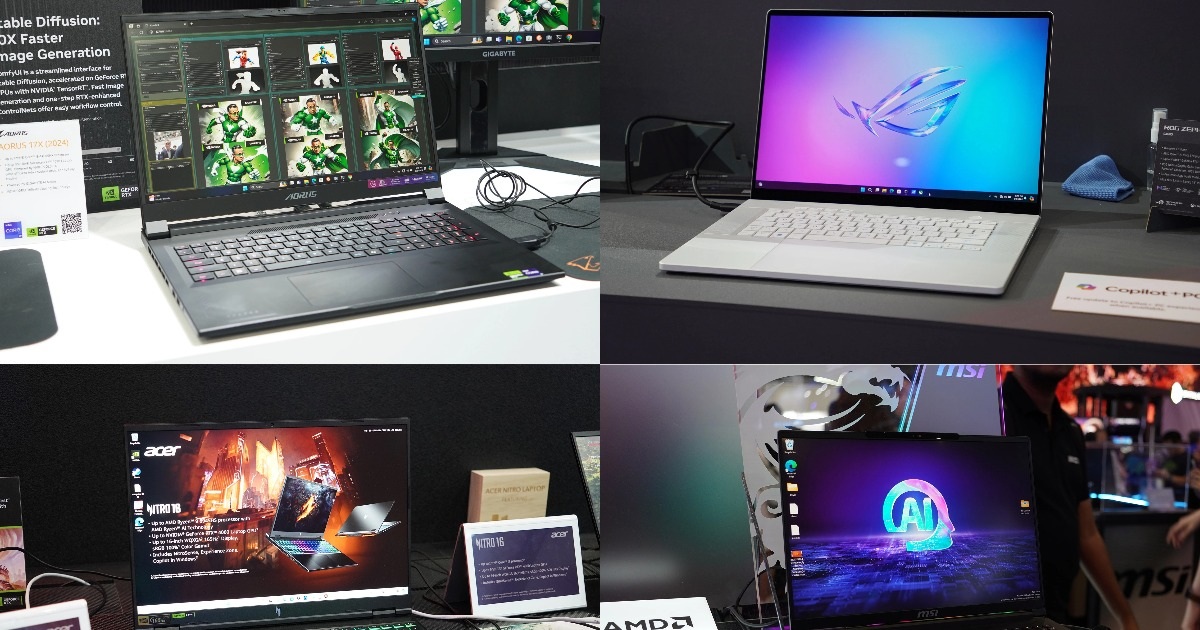 Computex 2024: 4 mẫu laptop gaming tích hợp AI