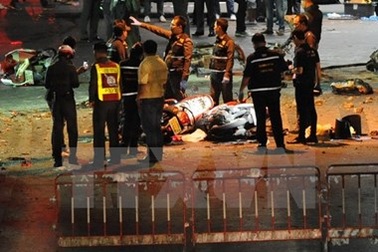 Thái Lan bắt phóng viên Hong Kong đến hiện trường vụ đánh bom