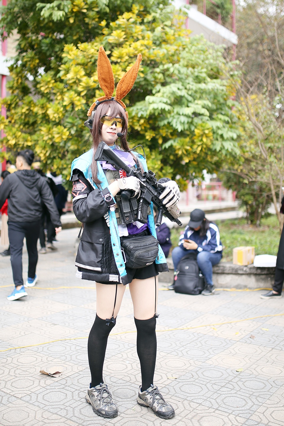 Bạn trẻ Việt tập làm bánh mochi, diễn cosplay tại lễ hội Nhật Bản - 4 Bạn trẻ Việt tập làm bánh mochi, diễn cosplay tại lễ hội Nhật Bản - 4