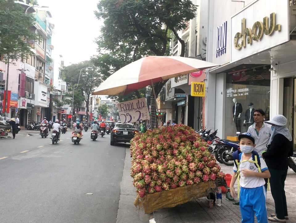 Trái cây đang có giá rẻ không tưởng, chất đầy các hè đường TPHCM - 5 Trái cây đang có giá rẻ không tưởng, chất đầy các hè đường TPHCM - 5