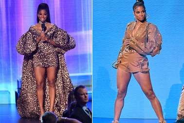 Ciara thay loạt trang phục gợi cảm tại American Music Awards