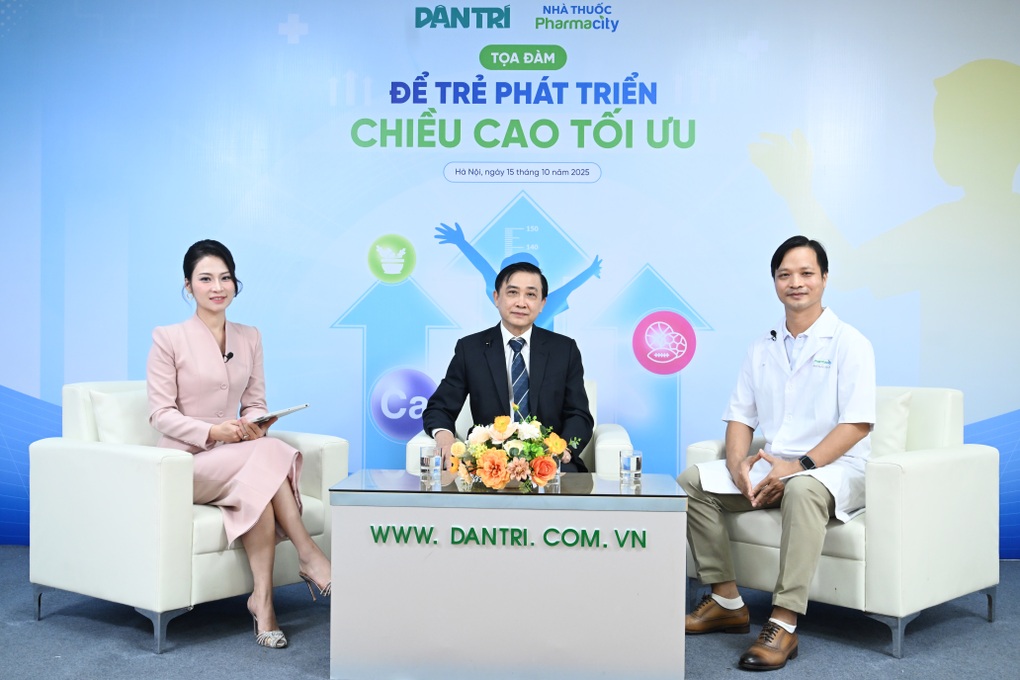 Tọa đàm Để trẻ phát triển chiều cao tối ưu - 1 Tọa đàm Để trẻ phát triển chiều cao tối ưu - 1