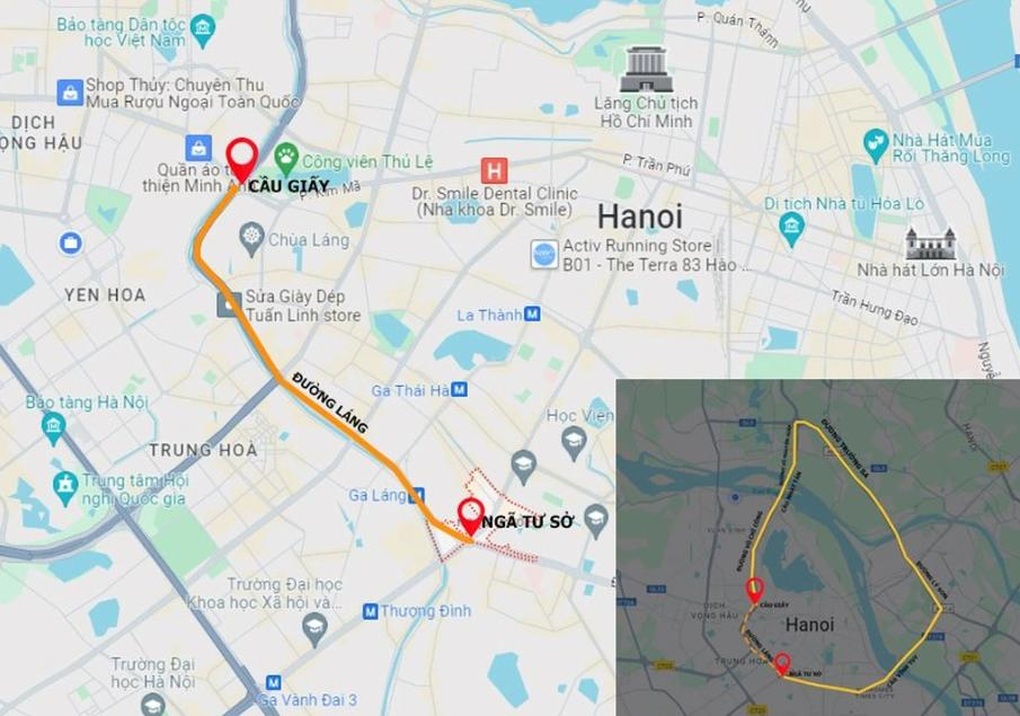 Bỏ nghìn tỷ để giải phóng, mở rộng mặt đường Láng là bất hợp lý - 1 Bỏ nghìn tỷ để giải phóng, mở rộng mặt đường Láng là bất hợp lý - 1