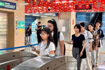 Metro Cát Linh - Hà Đông sử dụng vé điện tử từ ngày 18/11