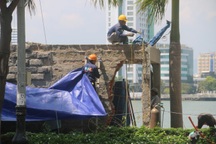 Chủ tịch TP Đà Nẵng chỉ đạo dỡ lô cốt lấn chiếm vỉa ngay trong ngày 30/9