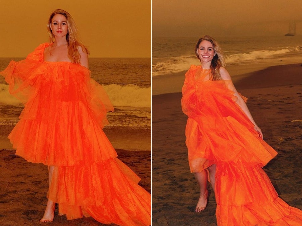 Hứng chỉ trích vì đăng ảnh chụp giữa lúc cháy rừng - 1 Hứng chỉ trích vì đăng ảnh chụp giữa lúc cháy rừng - 1