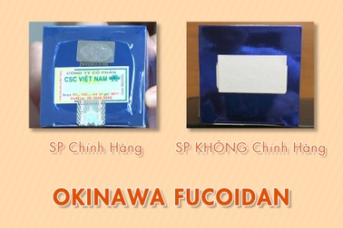 TPBVSK Okinawa Fucoidan không chính hãng tràn lan: Đại diện nhà nhập khẩu lên tiếng