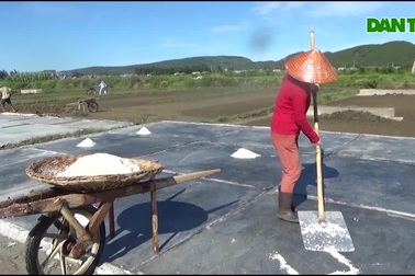 Thu nhập thấp, diêm dân Nghệ An tính bỏ nghề