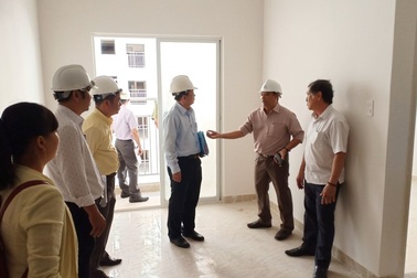 Phó Chủ tịch Khánh Hòa thị sát dự án Hoàng Quân Nha Trang sau nhiều lần cư dân đòi nhà
