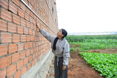 Căn nhà mơ ước của 4 chị em Hà Thị Mỹ Hương dần hoàn thiện