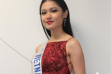 Thùy Dung đọ sắc cùng dàn thí sinh Hoa hậu Quốc tế 2017