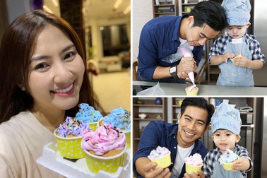 Ngọc Lan xúc động khi lần đầu tiên nhận được quà 8/3 của con trai 2 tuổi