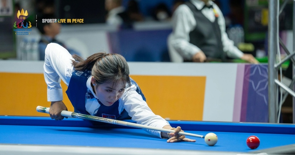 Hoa khôi Billiards Campuchia gây sốt khi hạ nữ cơ thủ Việt Nam - 2 Hoa khôi Billiards Campuchia gây sốt khi hạ nữ cơ thủ Việt Nam - 2