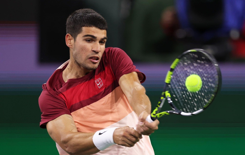 Alcaraz tiến gần tới hat-trick danh hiệu vô địch Indian Wells - 1