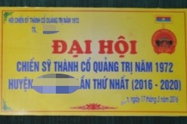 Giải thể Hội Chiến sĩ Thành cổ Quảng Trị năm 1972