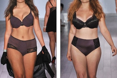 Người mẫu béo gây ấn tượng tại tuần lễ thời trang New York