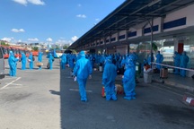 Đón 309 công dân từ TPHCM về Cần Thơ