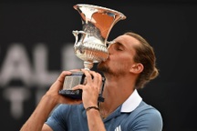 Zverev lần thứ hai vô địch Rome Masters