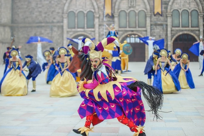 Show diễn Trận chiến ở Vương quốc Ánh trăng- Sun World Ba Na Hills (1)