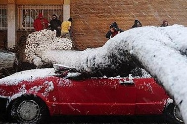 Pháp, Tây Ban Nha hứng bão tuyết bất thường 