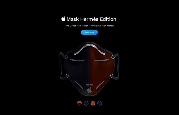 Nếu Apple ra mắt một chiếc khẩu trang sang, xịn với giá 399USD như thế này, bạn có sẵn sàng chi tiền mua? - Ảnh 2. Nếu Apple ra mắt một chiếc khẩu trang sang, xịn với giá 399USD như thế này, bạn có sẵn sàng chi tiền mua? - Ảnh 2.