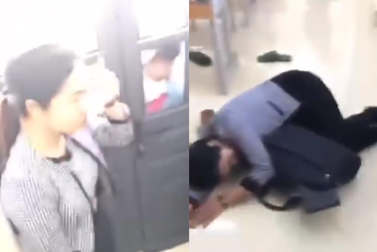 ٹیچر پر طالب علموں نے چپل پھینکی: ٹیچر نے طالب علم کو کلاس میں جانے کی یاد دلائی لیکن ردعمل آیا - 2 Vụ giáo viên bị học sinh ném dép: Cô nhắc trò vào lớp thì bị phản ứng - 2