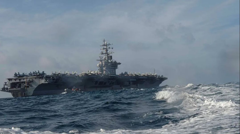 Tàu sân bay thứ hai của Mỹ tới Trung Đông, Iran ra tối hậu thư - 1 Tàu sân bay thứ hai của Mỹ tới Trung Đông, Iran ra tối hậu thư - 1