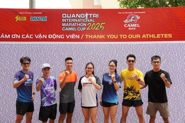 VĐV háo hức chinh phục Aqua Warriors và Quảng Trị International Marathon