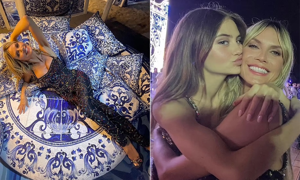 Thiên thần nội y Heidi Klum tự hào xem con gái trình diễn thời trang - 2 Thiên thần nội y Heidi Klum tự hào xem con gái trình diễn thời trang - 2