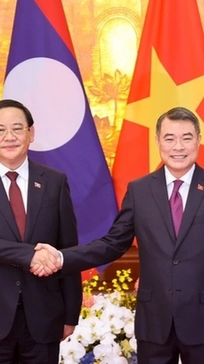 Thủ tướng Lê Minh Hưng hội đàm với Thủ tướng Lào