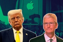 Ông Trump dọa đánh thuế Apple 25% nếu không sản xuất iPhone tại Mỹ